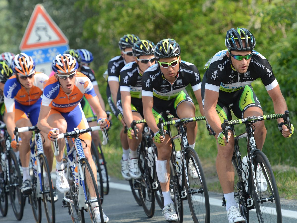 Tomas Vaitkus veda GreenEDGE grupę, Giro d'Italia 2012